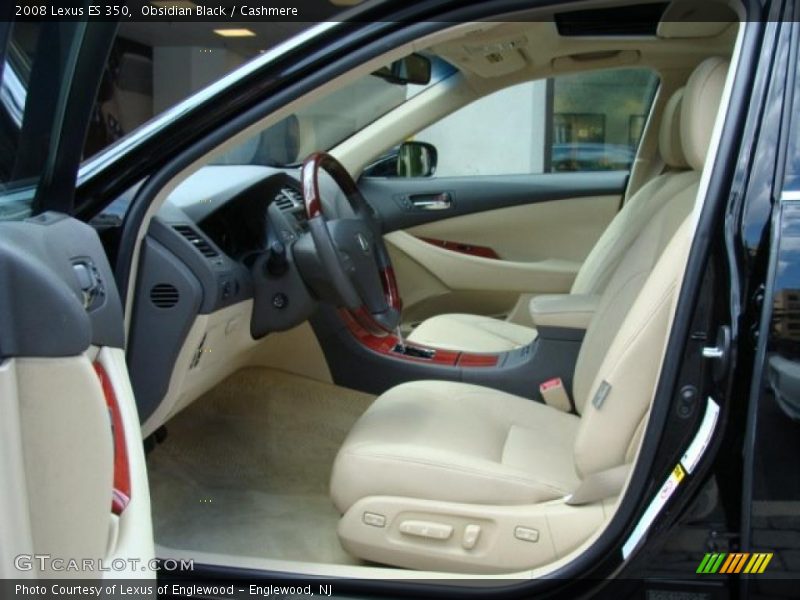 Obsidian Black / Cashmere 2008 Lexus ES 350