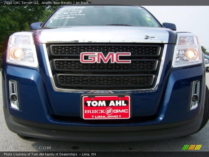 Atlantic Blue Metallic / Jet Black 2010 GMC Terrain SLE