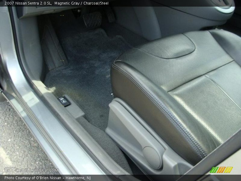 Magnetic Gray / Charcoal/Steel 2007 Nissan Sentra 2.0 SL