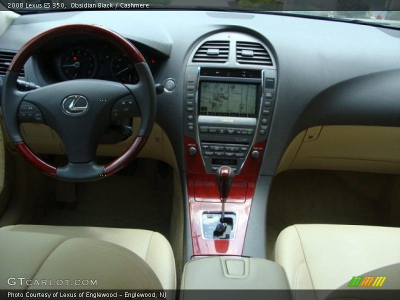 Obsidian Black / Cashmere 2008 Lexus ES 350