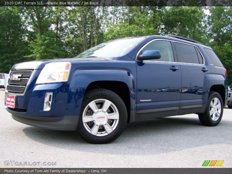 Atlantic Blue Metallic / Jet Black 2010 GMC Terrain SLE