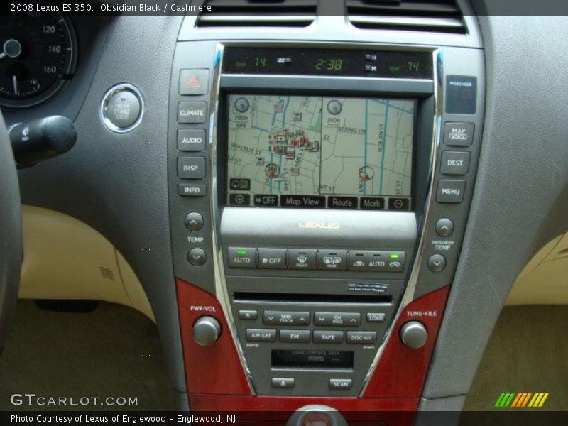 Obsidian Black / Cashmere 2008 Lexus ES 350