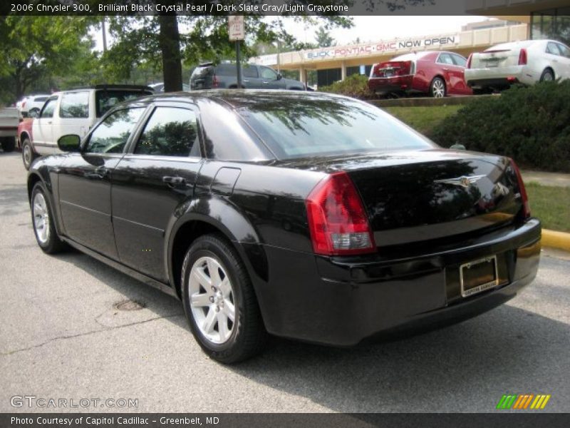 Brilliant Black Crystal Pearl / Dark Slate Gray/Light Graystone 2006 Chrysler 300