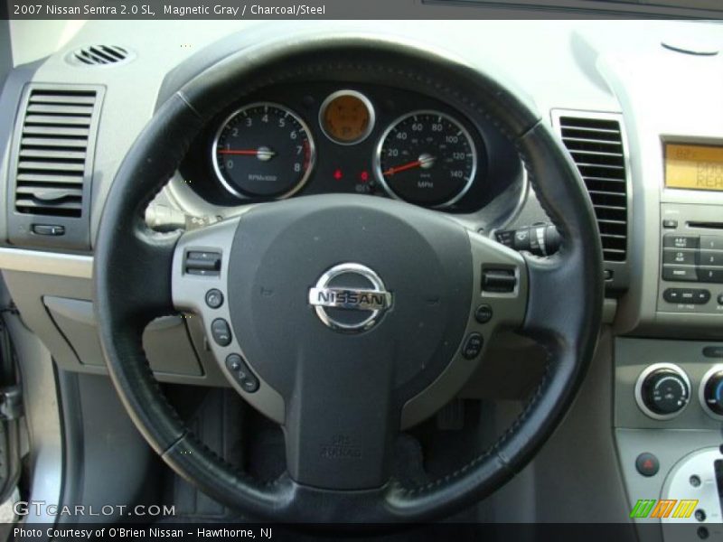 Magnetic Gray / Charcoal/Steel 2007 Nissan Sentra 2.0 SL