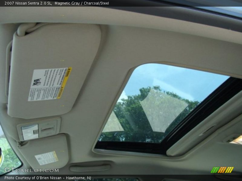 Magnetic Gray / Charcoal/Steel 2007 Nissan Sentra 2.0 SL