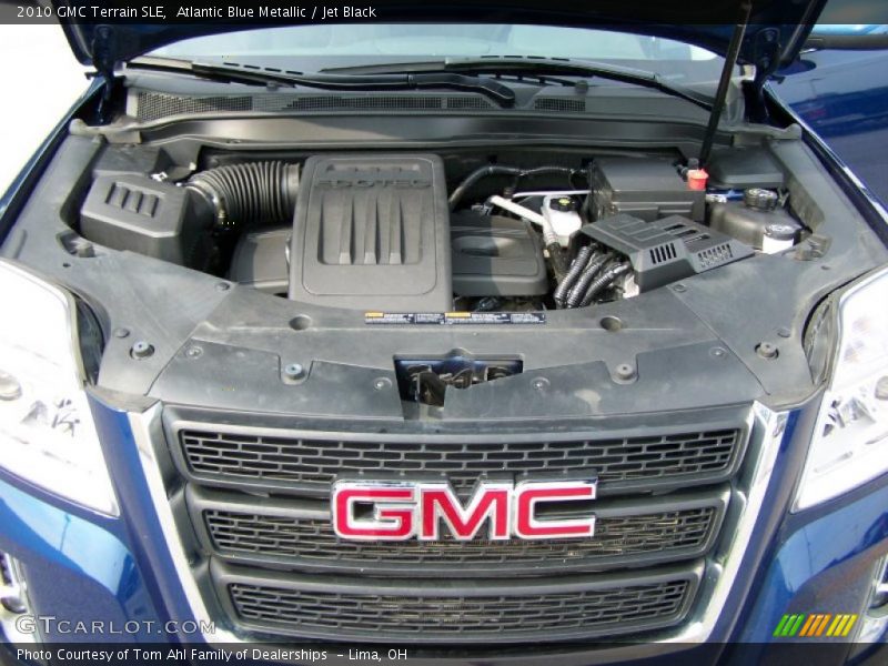 Atlantic Blue Metallic / Jet Black 2010 GMC Terrain SLE