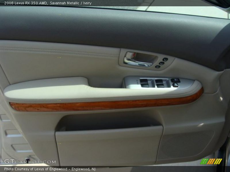 Savannah Metallic / Ivory 2008 Lexus RX 350 AWD
