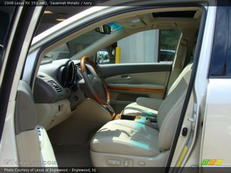 Savannah Metallic / Ivory 2008 Lexus RX 350 AWD