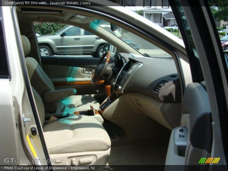 Savannah Metallic / Ivory 2008 Lexus RX 350 AWD