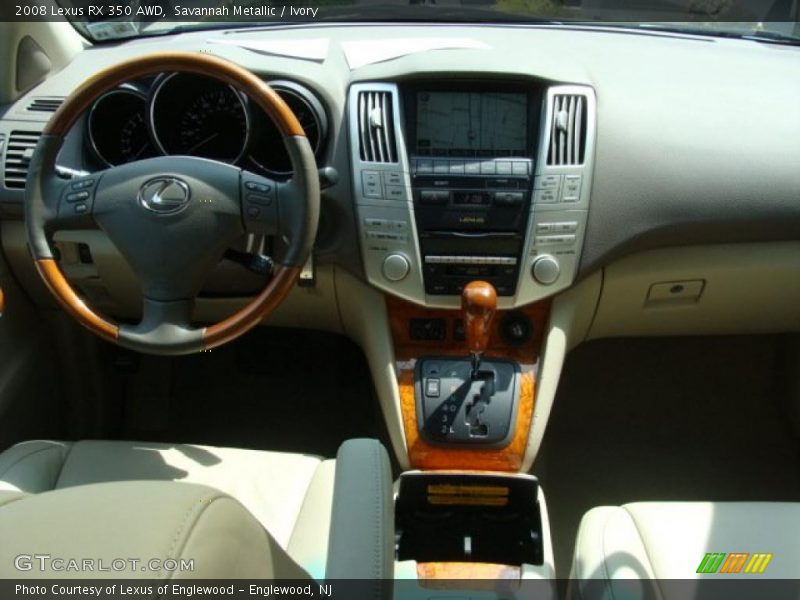 Savannah Metallic / Ivory 2008 Lexus RX 350 AWD