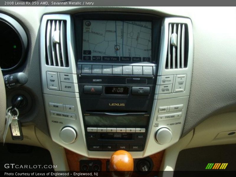 Savannah Metallic / Ivory 2008 Lexus RX 350 AWD