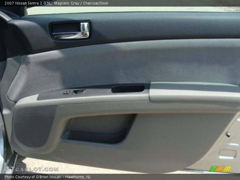 Magnetic Gray / Charcoal/Steel 2007 Nissan Sentra 2.0 SL