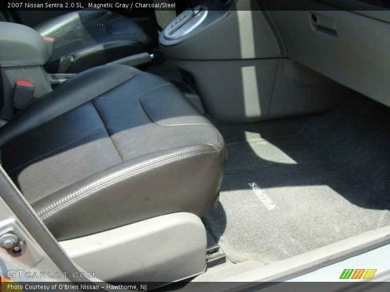 Magnetic Gray / Charcoal/Steel 2007 Nissan Sentra 2.0 SL