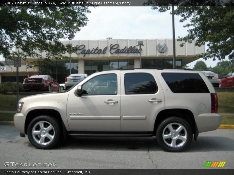 Gold Mist Metallic / Light Cashmere/Ebony 2007 Chevrolet Tahoe LS 4x4