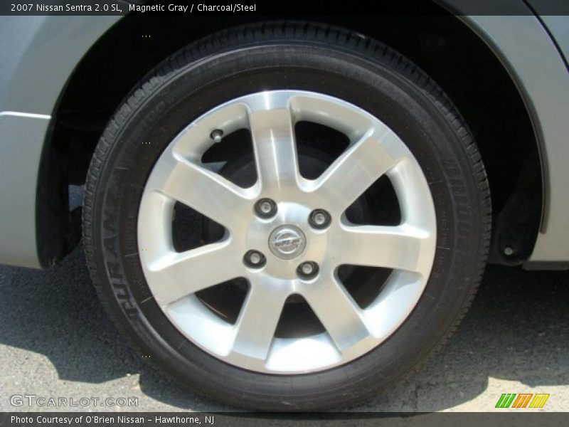 Magnetic Gray / Charcoal/Steel 2007 Nissan Sentra 2.0 SL