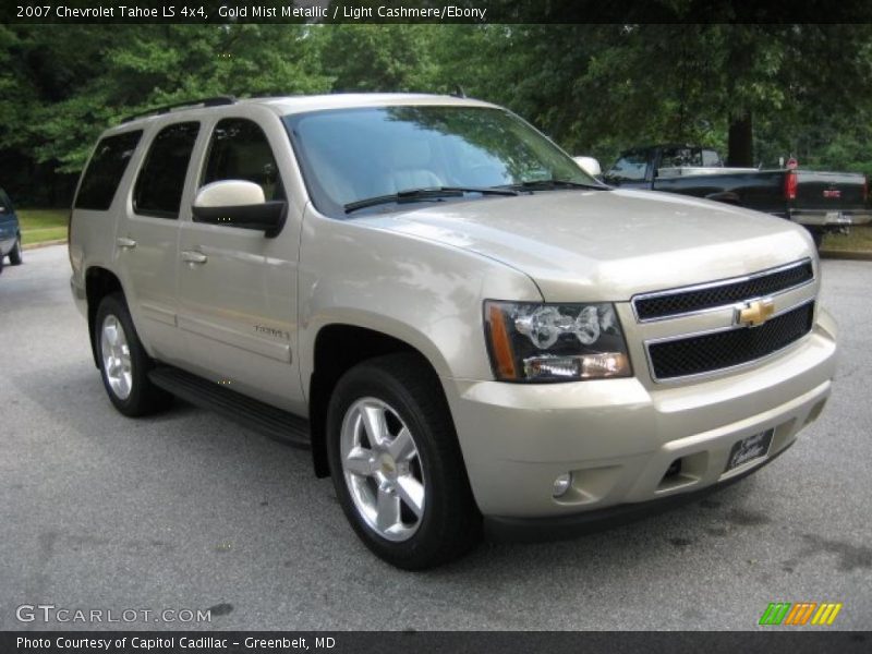 Gold Mist Metallic / Light Cashmere/Ebony 2007 Chevrolet Tahoe LS 4x4
