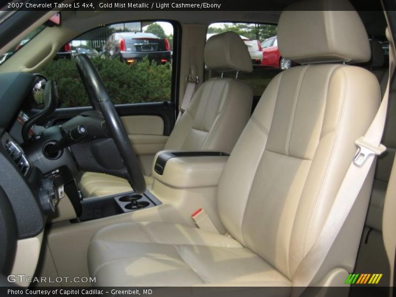 Gold Mist Metallic / Light Cashmere/Ebony 2007 Chevrolet Tahoe LS 4x4