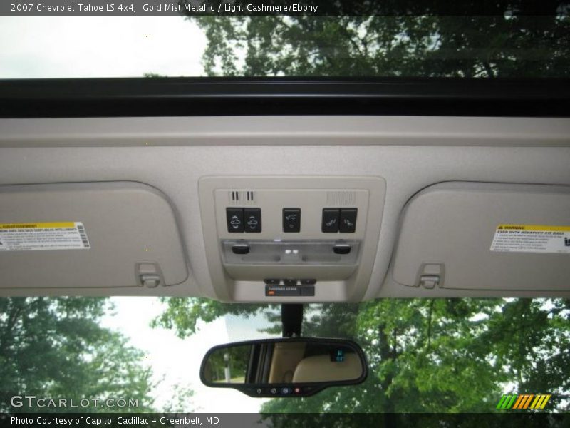 Gold Mist Metallic / Light Cashmere/Ebony 2007 Chevrolet Tahoe LS 4x4