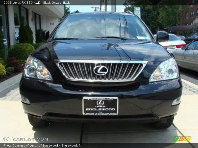 Black Onyx / Black 2008 Lexus RX 350 AWD