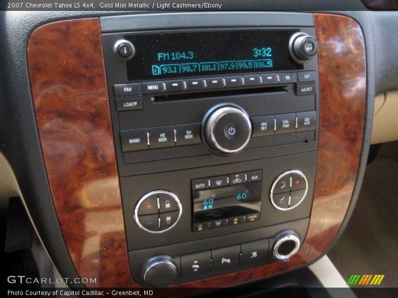 Gold Mist Metallic / Light Cashmere/Ebony 2007 Chevrolet Tahoe LS 4x4