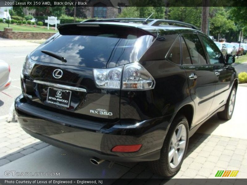 Black Onyx / Black 2008 Lexus RX 350 AWD