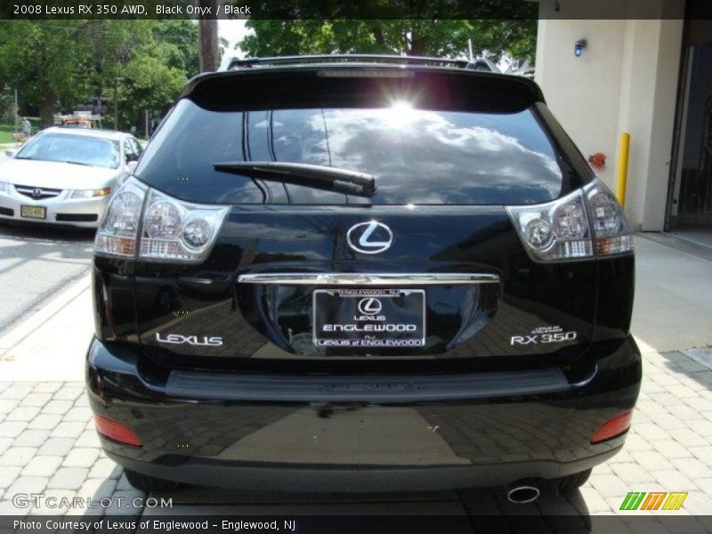 Black Onyx / Black 2008 Lexus RX 350 AWD