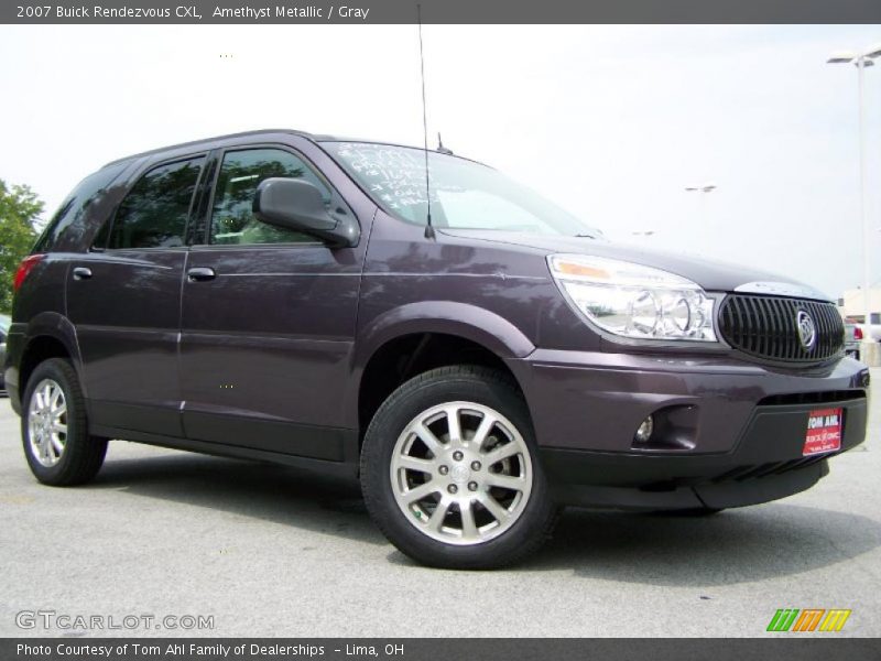 Amethyst Metallic / Gray 2007 Buick Rendezvous CXL