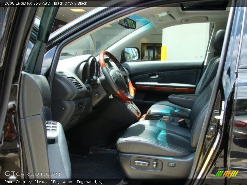 Black Onyx / Black 2008 Lexus RX 350 AWD