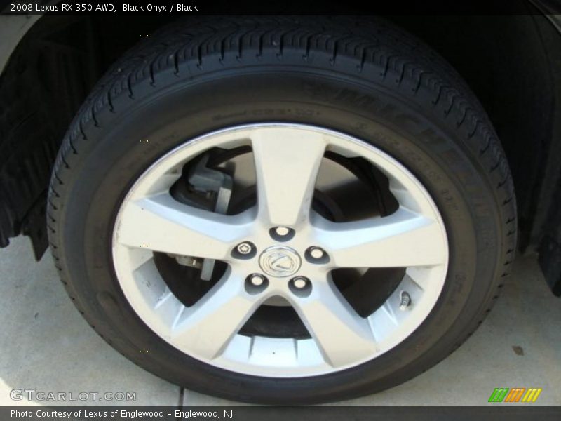 Black Onyx / Black 2008 Lexus RX 350 AWD