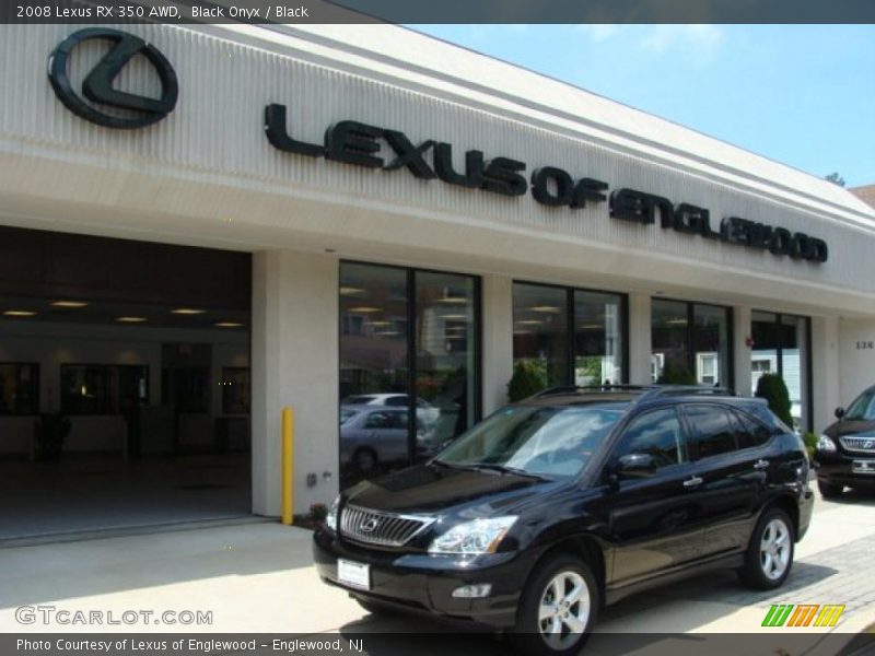 Black Onyx / Black 2008 Lexus RX 350 AWD