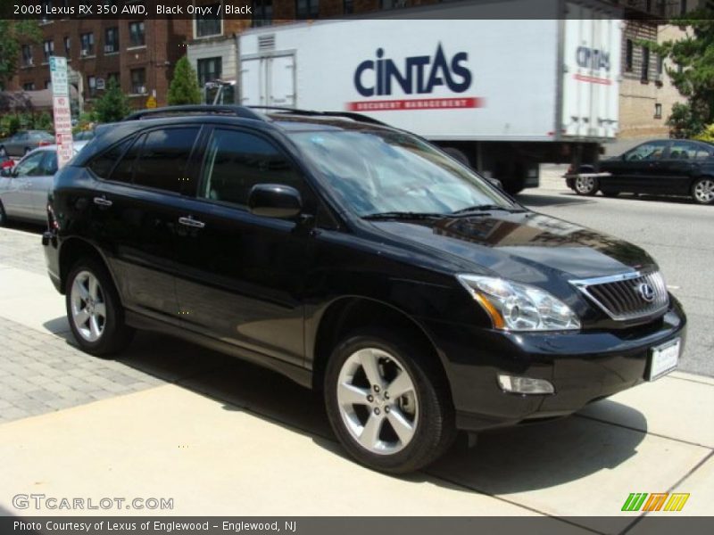 Black Onyx / Black 2008 Lexus RX 350 AWD