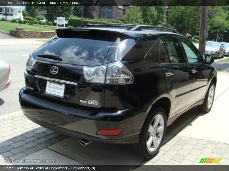 Black Onyx / Black 2008 Lexus RX 350 AWD