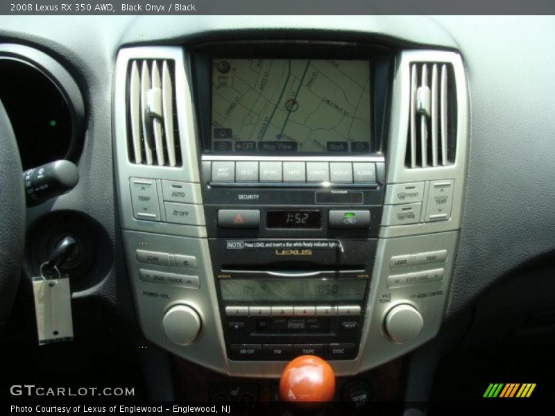 Black Onyx / Black 2008 Lexus RX 350 AWD