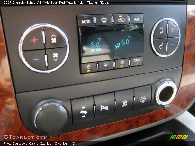 Sport Red Metallic / Light Titanium/Ebony 2007 Chevrolet Tahoe LTZ 4x4