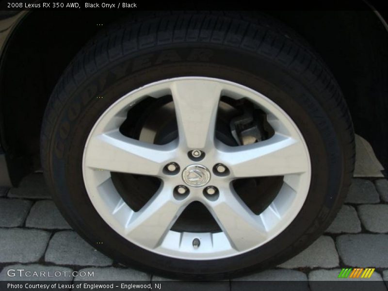 Black Onyx / Black 2008 Lexus RX 350 AWD