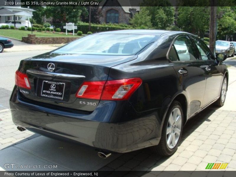 Smokey Granite Mica / Light Gray 2009 Lexus ES 350