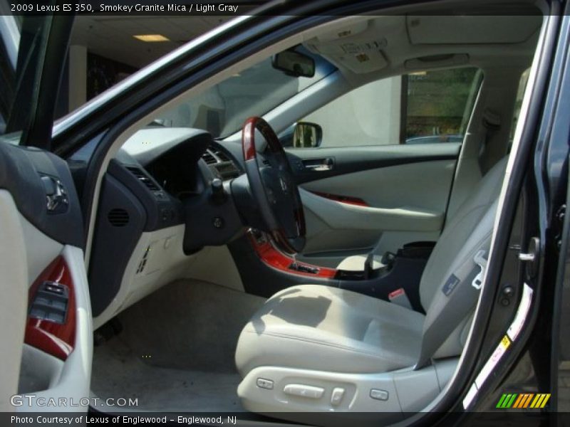 Smokey Granite Mica / Light Gray 2009 Lexus ES 350
