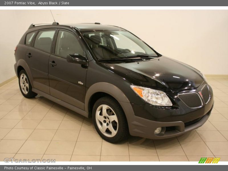 Abyss Black / Slate 2007 Pontiac Vibe