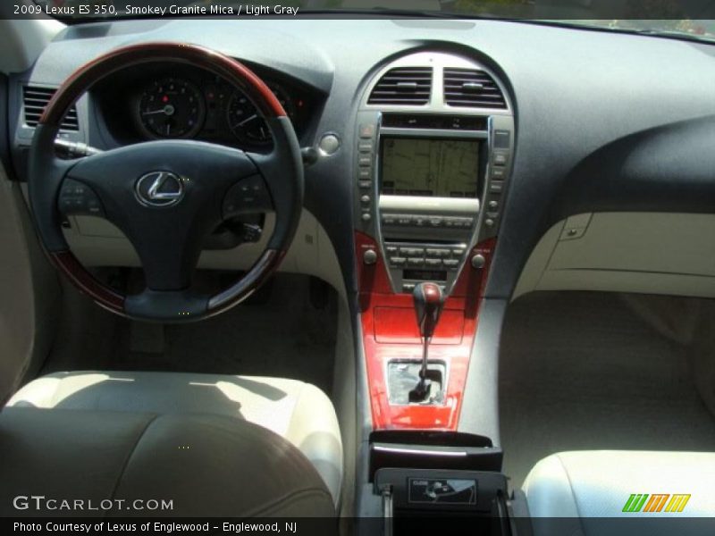 Smokey Granite Mica / Light Gray 2009 Lexus ES 350