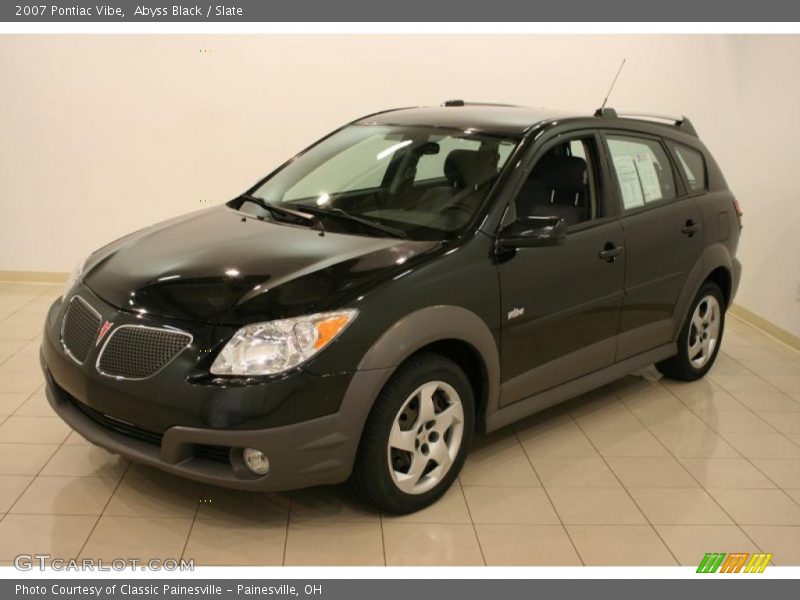 Abyss Black / Slate 2007 Pontiac Vibe