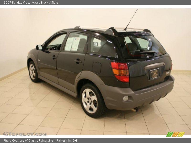 Abyss Black / Slate 2007 Pontiac Vibe