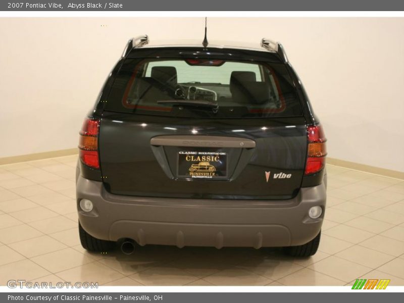 Abyss Black / Slate 2007 Pontiac Vibe