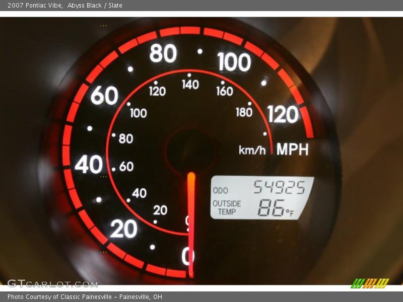 Abyss Black / Slate 2007 Pontiac Vibe