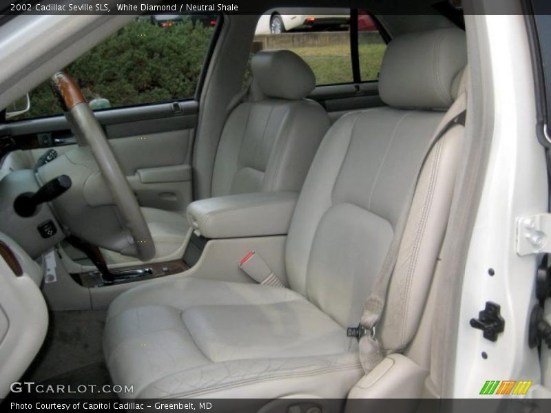 White Diamond / Neutral Shale 2002 Cadillac Seville SLS