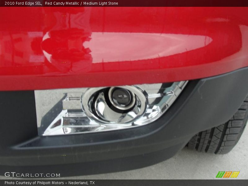 Red Candy Metallic / Medium Light Stone 2010 Ford Edge SEL