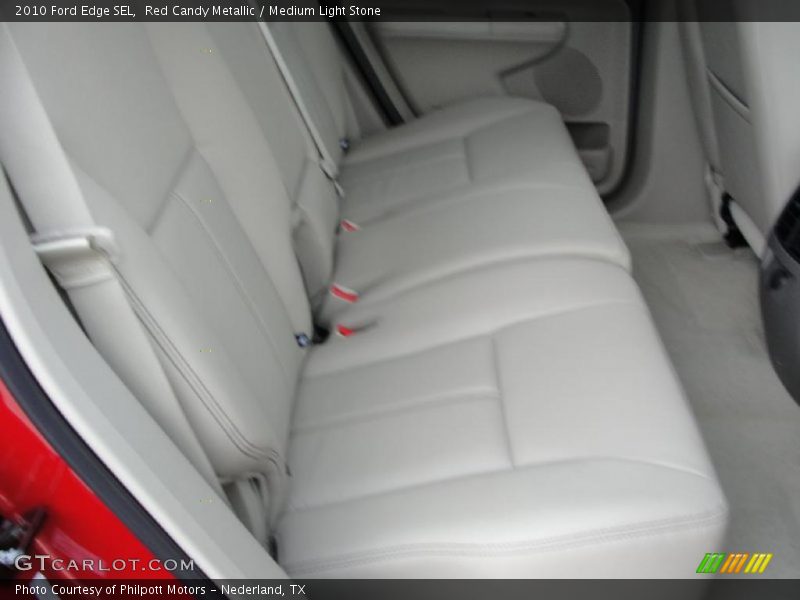Red Candy Metallic / Medium Light Stone 2010 Ford Edge SEL
