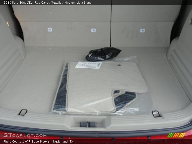 Red Candy Metallic / Medium Light Stone 2010 Ford Edge SEL