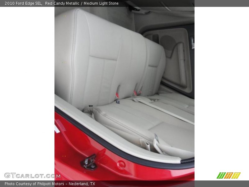 Red Candy Metallic / Medium Light Stone 2010 Ford Edge SEL