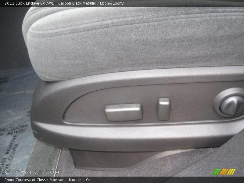 Carbon Black Metallic / Ebony/Ebony 2011 Buick Enclave CX AWD
