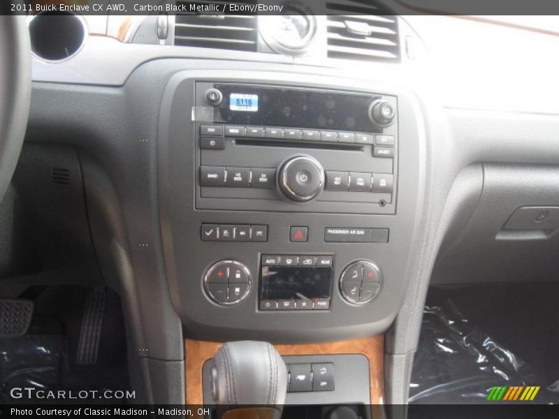 Carbon Black Metallic / Ebony/Ebony 2011 Buick Enclave CX AWD
